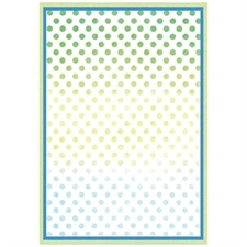 Sizzix 3D Embossing Folder & Stencil Set - Stacey Park / Rock the Dots